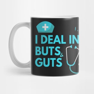 I Deal In Butts and Guts. GI Gastroenterology, Endoscopy,Gastro Nurse Squad Gastroenterology Doctor Mug